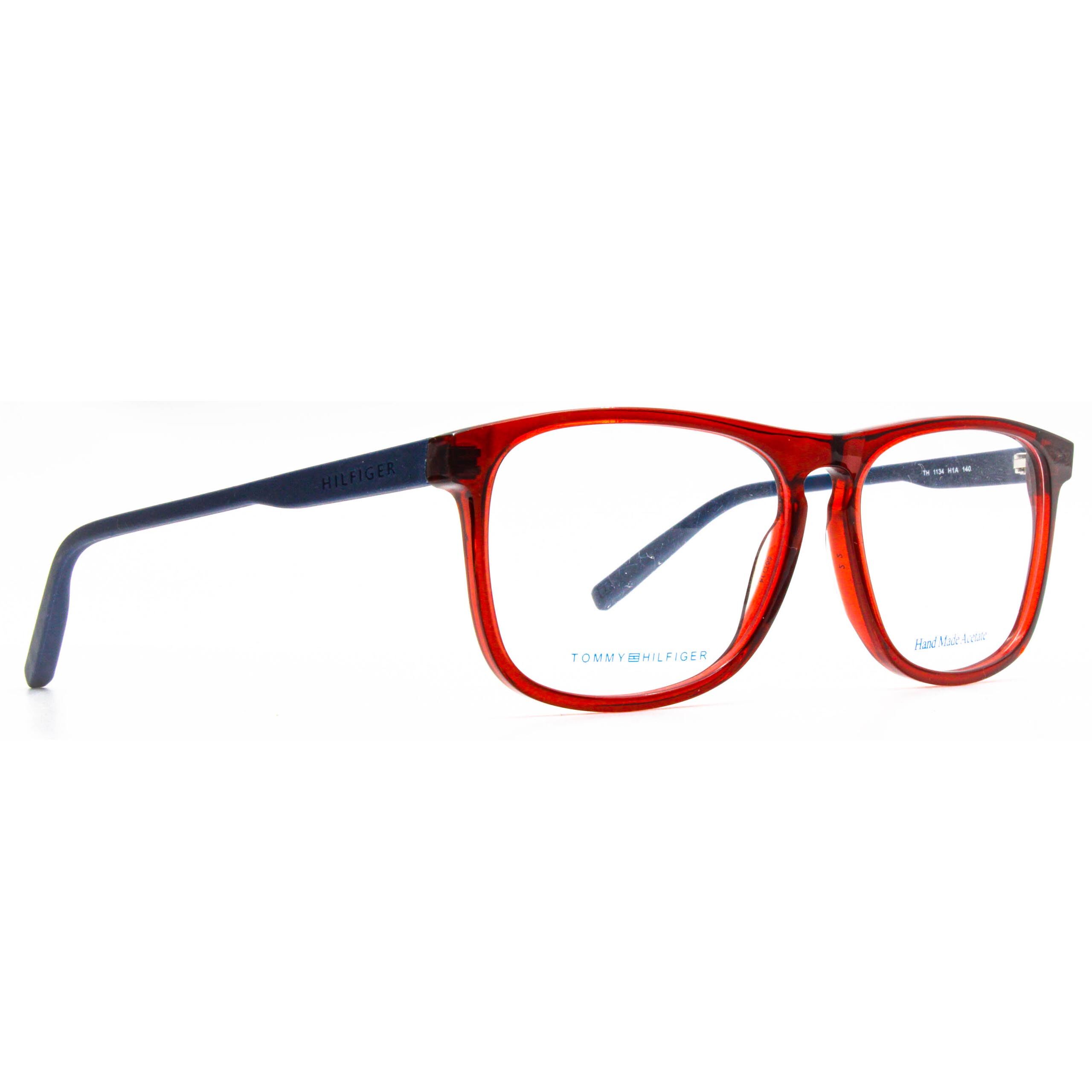 Lunettes de vue Tommy Hilfiger TH 1134 H1A 55-14-140 - Rouge/Bleu – Image 1
