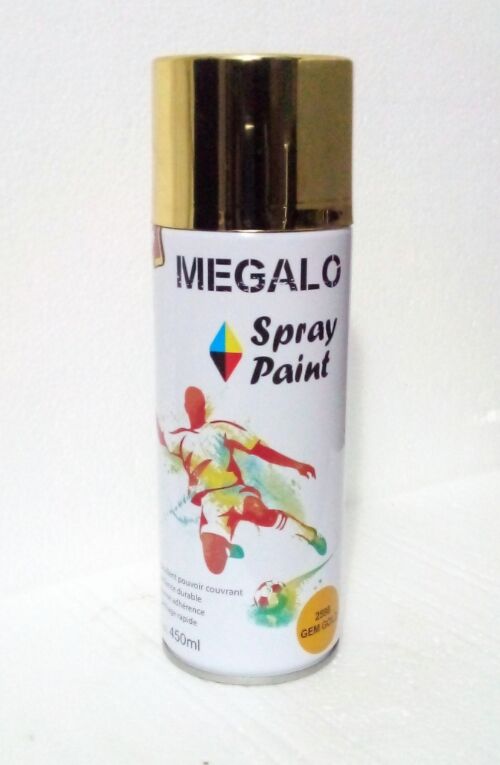 Bombe de peinture pulvérisateur 450ml - Or – Image 1