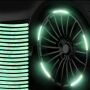 20 autocollants réfléchissants de roues de voiture