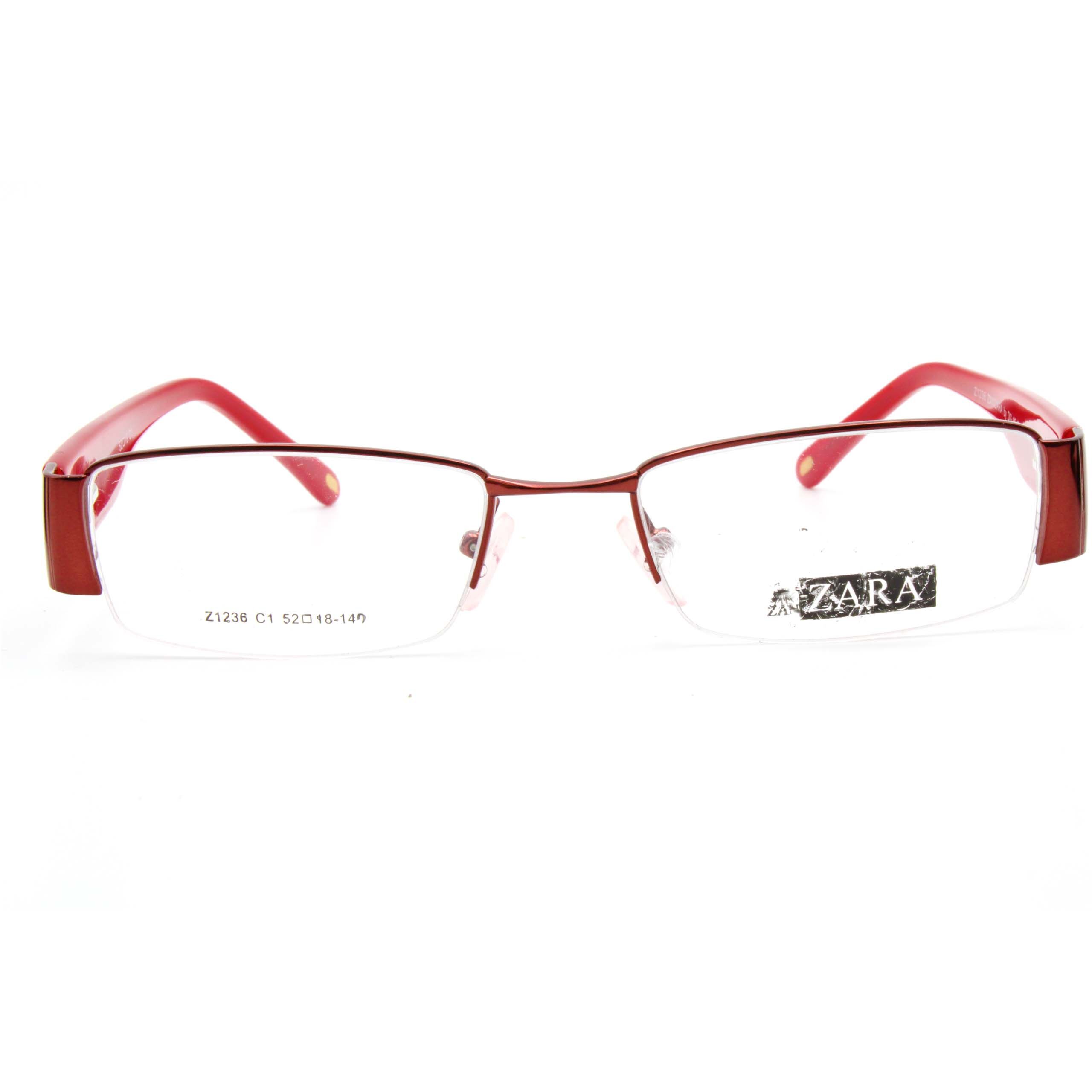 Lunettes de vue femme Z1236 C1 52-18-149 - Rouge – Image 1