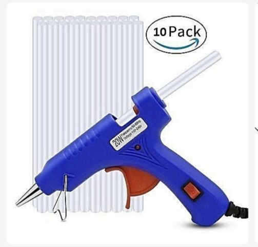 Pistolet à Colle Chaude 20W Fourni Avec 10 Bâtons De Colle – Image 1