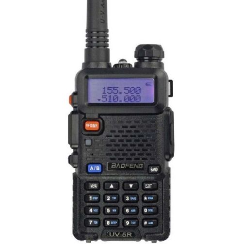 Talkie-Walkie Baofeng UV-5R avec écran LCD- bi-bande VHF/UHF – Image 1
