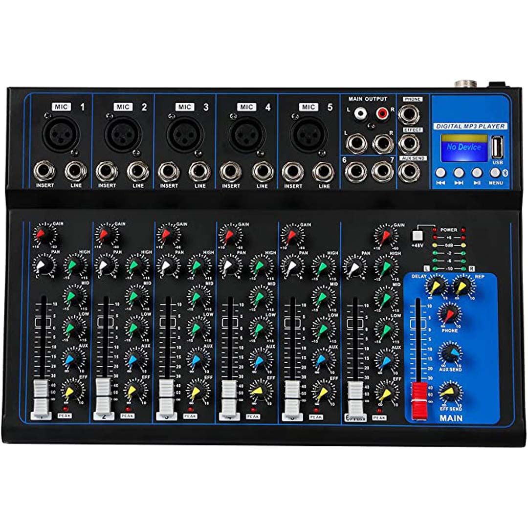 Table De Mixage numérique USB pour karaoké professionnel – Image 1