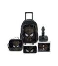 Marvel Spiderman Webbed Hero Sac à dos à roulettes 18" 6 en 1 Multicolore