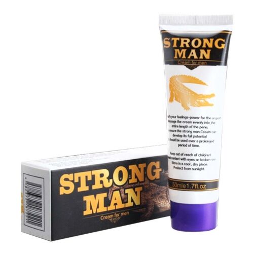 Crème d’agrandissement sexe – Strong Man – Image 1