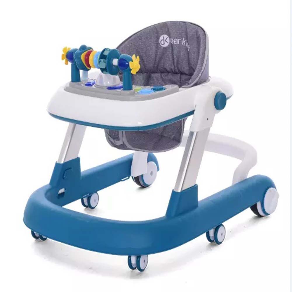 Trotteur bébé évolutif 3 en 1- bleu – Image 1