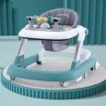 Trotteur bébé évolutif 3 en 1- bleu – Image 4