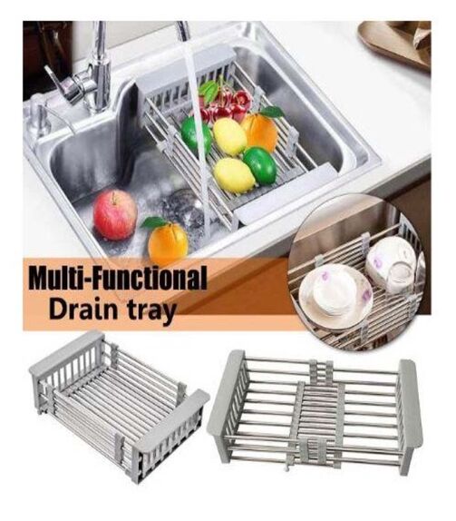 Égouttoir multifonctionnel réglable – Image 1