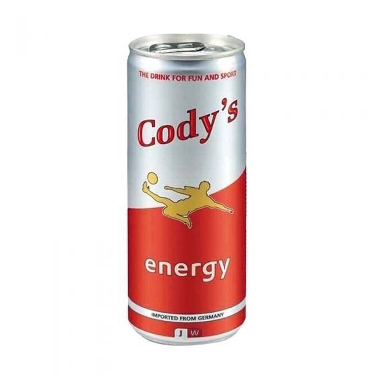 Lot de 10 canettes CODYS ENERGIE -230ML multicolore – Image 1