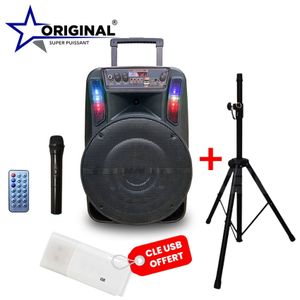 Original Super Power Haut-parleur Multimédia - OP-D1202 - Noir – Image 1