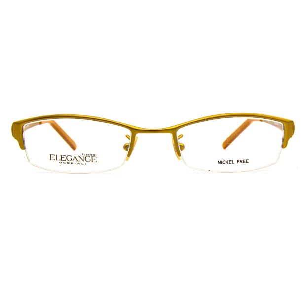 Lunettes de vue ELEGANCE EL-W/K 2053 001 52-19- Or – Image 1