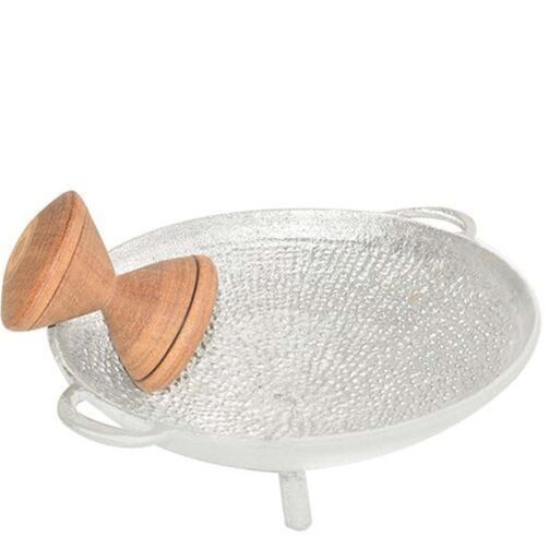 Talier en inox+pilon en bois – Image 1