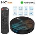 TV Box Android hk1 max tv box, 4 Gb Ram 64 Gb Rom
