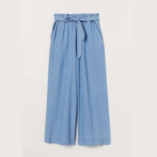 Jeans paper bag coupe large - H&M – Image 1