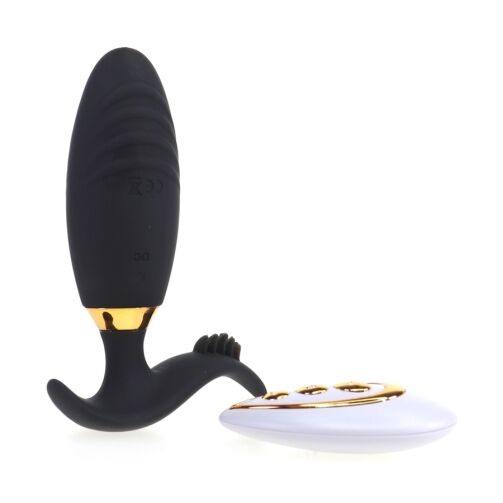 Oeuf Vibrant Wavy Sex 8.5 X 3cm Noir – Image 1
