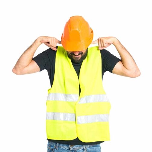 Gilet De Sécurité Fluorescent - Jaune – Image 1
