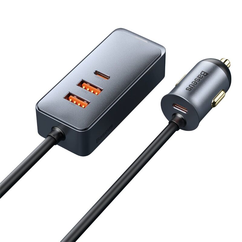 Chargeur De Voiture Baseus 2x USB - 120W – Image 1