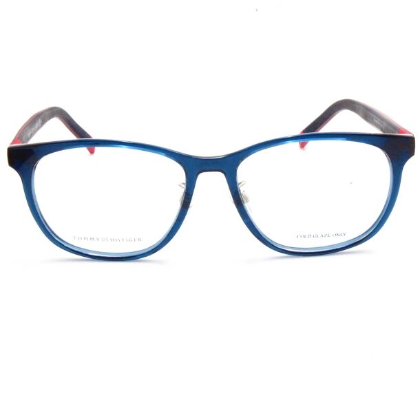 Lunettes de vue Tommy Hilfiger TH 1793/F PJP 56-17-140 - Bleu/Noir – Image 1