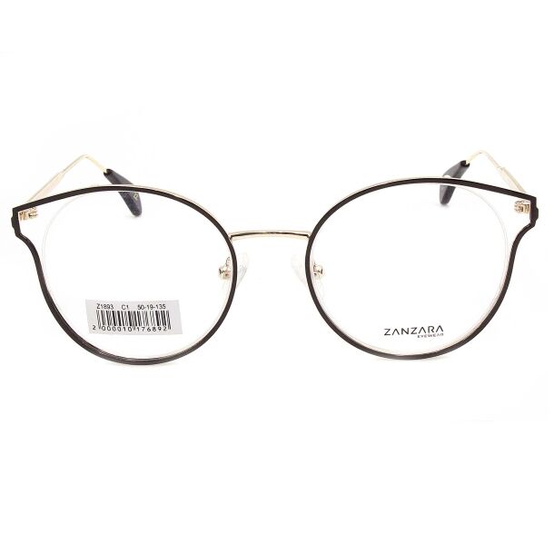 Lunettes de vue Z1893 C1 50-19-135 - Noir/Or – Image 1