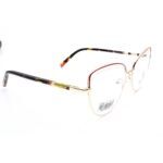 Lunettes de vue M1733 C2 54-17-135 - Rouge/Or – Image 3