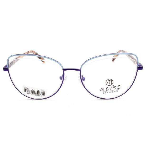 Lunettes de vue M1733 C3 54-17-135 - Violet/Multicolore – Image 1