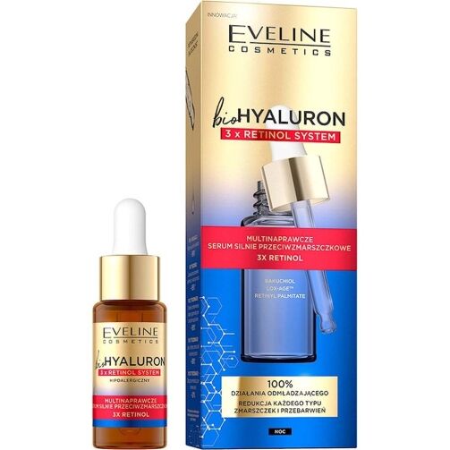 BIO HYALURON 3XRETINOL - Sérum Multi - Réparateur Intensément Anti-Rides - 18ml – Image 1