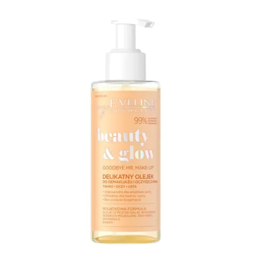 BEAUTY & GLOW - Huile Démaquillante Et Nettoyante Légère Pour Le Visage - 145ml – Image 1