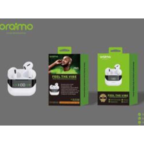 Oraimo Ecouteurs Bluetooth - Blanc – Image 1