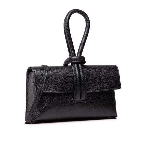 Sac à main à bandoulière - Noir – Image 1