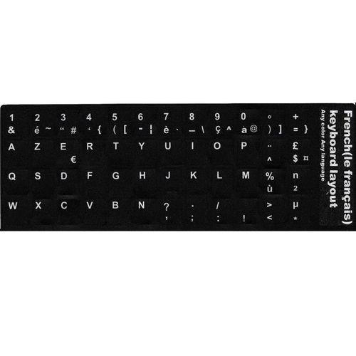 Sticker Autocollant Clavier Azerty – Image 1