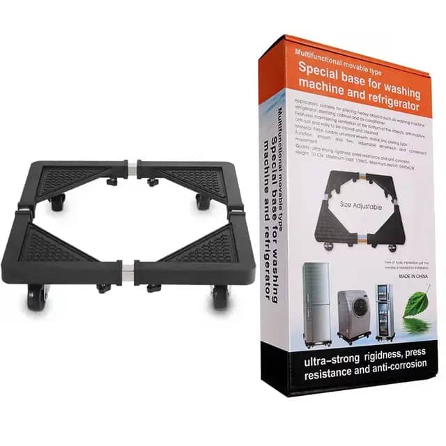 Support De Réfrigérateur à Base Réglable Avec 4 Pieds Solides – Image 1