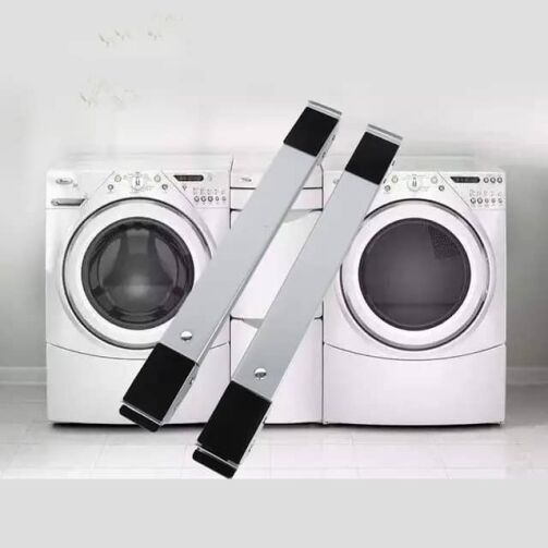 Support de Machine à Laver avec Roues - Base de Réfrigérateur Réglable – Image 1