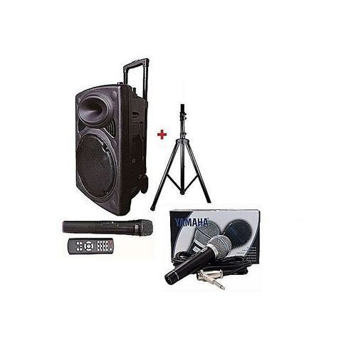 Baffle Amplifier + 2 Microphone + Pied – Image 1
