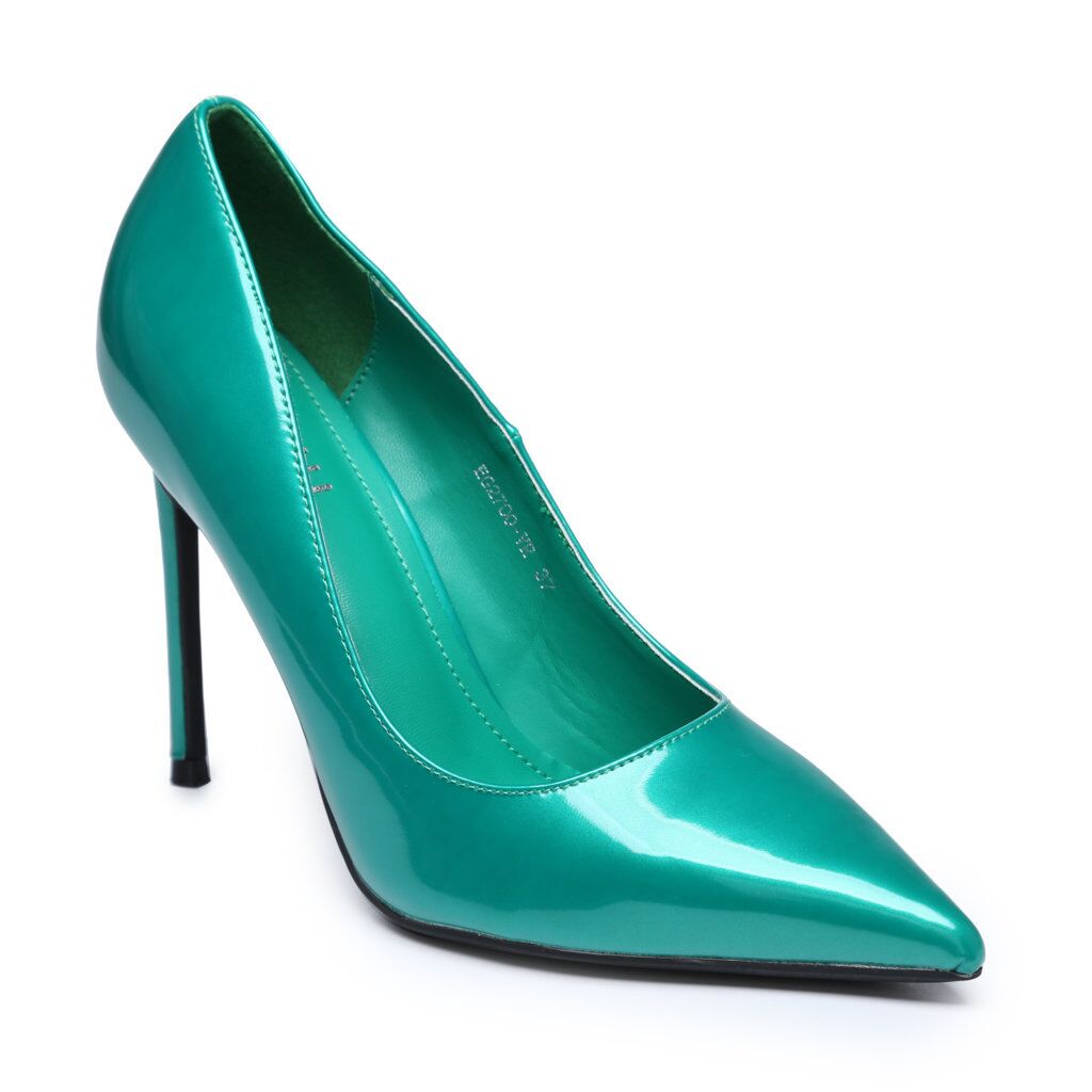 Escarpins à Talons hauts tendance  - Vert – Image 1