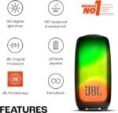 Haut-parleur Bluetooth portable JBL Pulse 5 avec spectacle de lumière à 360 degrés, son JBL Original Pro – Image 2
