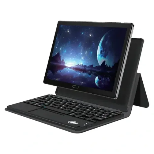 Ola Tablet PC – Tablette avec clavier – 4Go/256Go – écran 10″ – Dual Sim – 5G – AZERTY – Wifi – 2 Caméras – Noir – Image 1