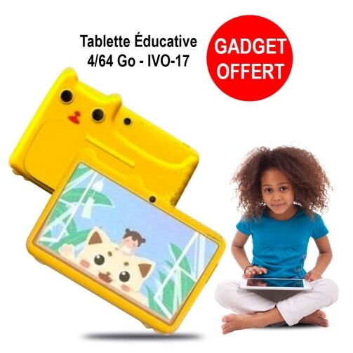 Tablette Éducative - 7 Pouces - 4GB/64GB - Android 10 - IVO-17 – Image 1