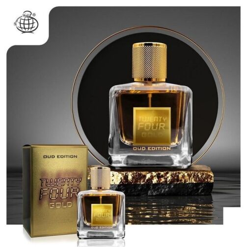 Twenty Four Gold Oud Edition Eau De Parfum Intense 48H Teneur 100ml – Image 1