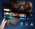 Android TV Box 4K Ultra-HD, décodeur Smart TV RL Z1