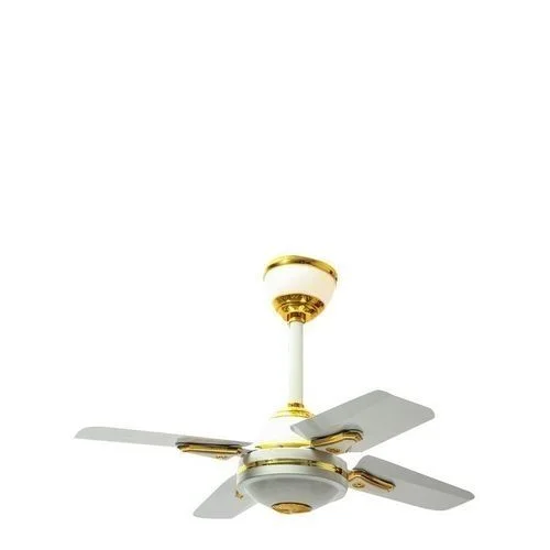 Ventilateur Plafonnier 4 Hélices – Blanc – Image 1