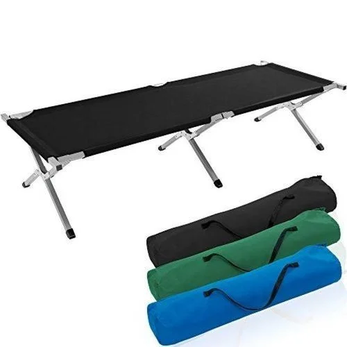 Lit Picot de Camp Pliant pour Le Camping + Etui de transport – Image 1