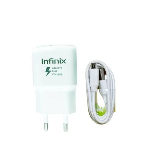 Chargeur Compatible Infinix Toutes Séries – Blanc – Image 1