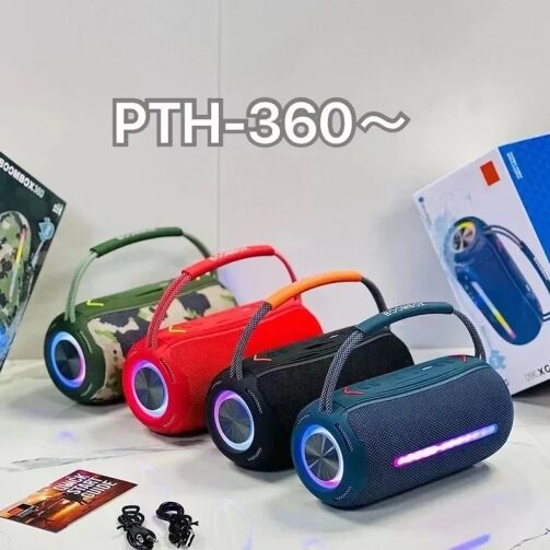 Haut-Parleur Bluetooth Sans Fil Lumière LED IPX6 Étanche – Image 1
