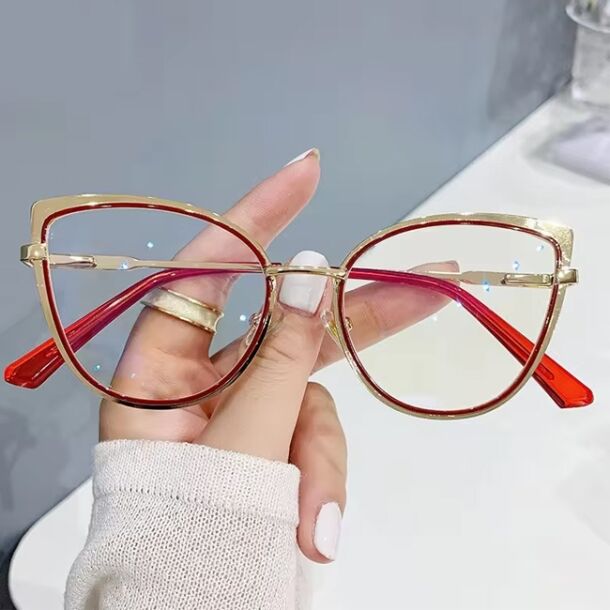 Lunettes de Vue Femme 8327 C3 49-20-135 - Rouge/Or – Image 1