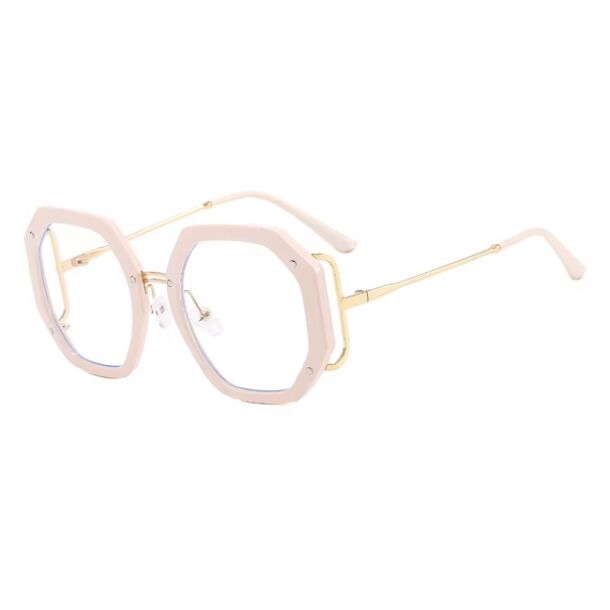 Lunettes de vue Femme 68082 C6 - Beige – Image 1