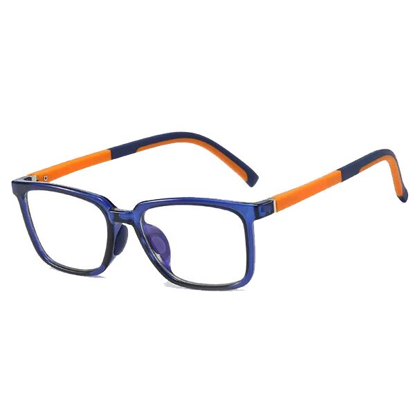 Lunettes de vue enfant T-275 C1 47-17-127 -Bleu/Orange – Image 1