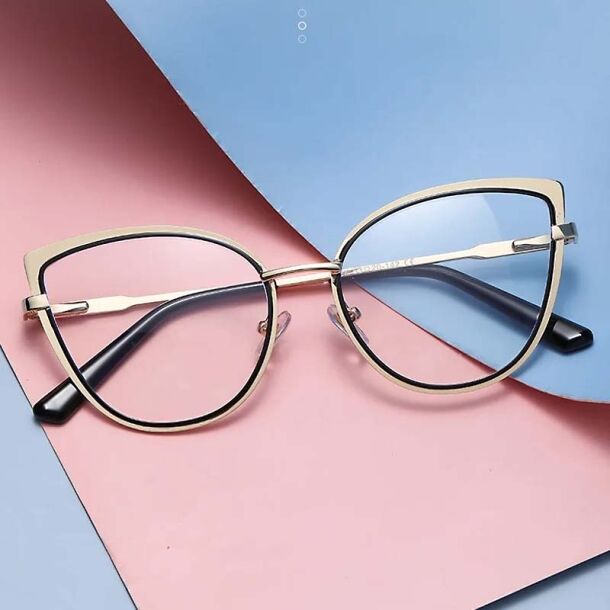 Lunettes de Vue Femme 8327 C1 49-20-135 - Noir/Or – Image 1