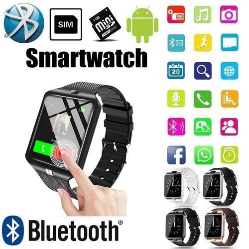 Montre Intelligente Connectée 2021 – SIM – Bluetooth – Carte Mémoire – Camera – Image 1