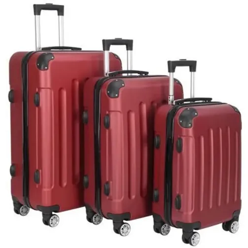 Lot de 3 Valises en polypropylène – Image 1