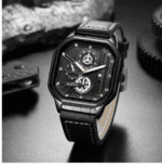 Montre Homme Sport Montre-bracelet En Simili Cuir